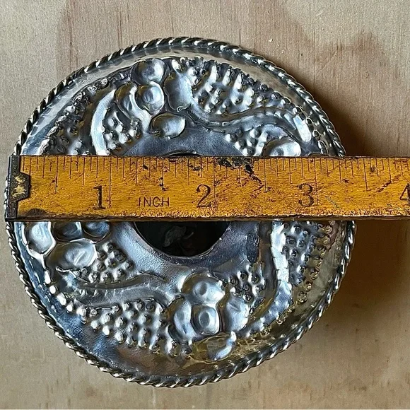 Vintage Mexico Sterling Silver Sombrero Hat Ring Tray - Picture 6 of 9